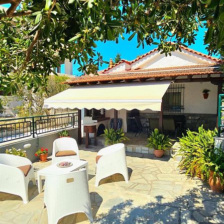 Villa Polianthi Seaside House Marathos  Exterior foto