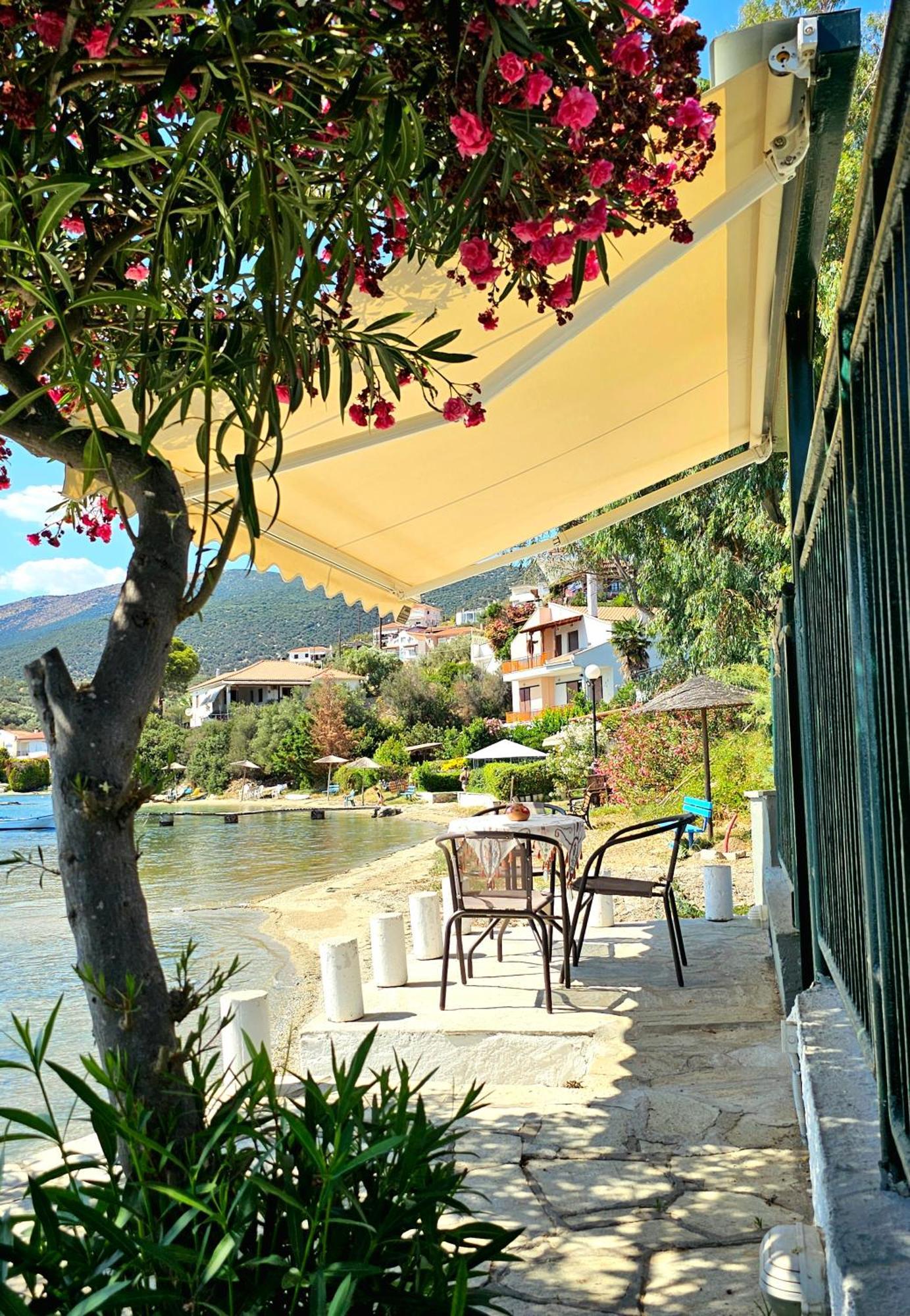 Villa Polianthi Seaside House Marathos  Exterior foto