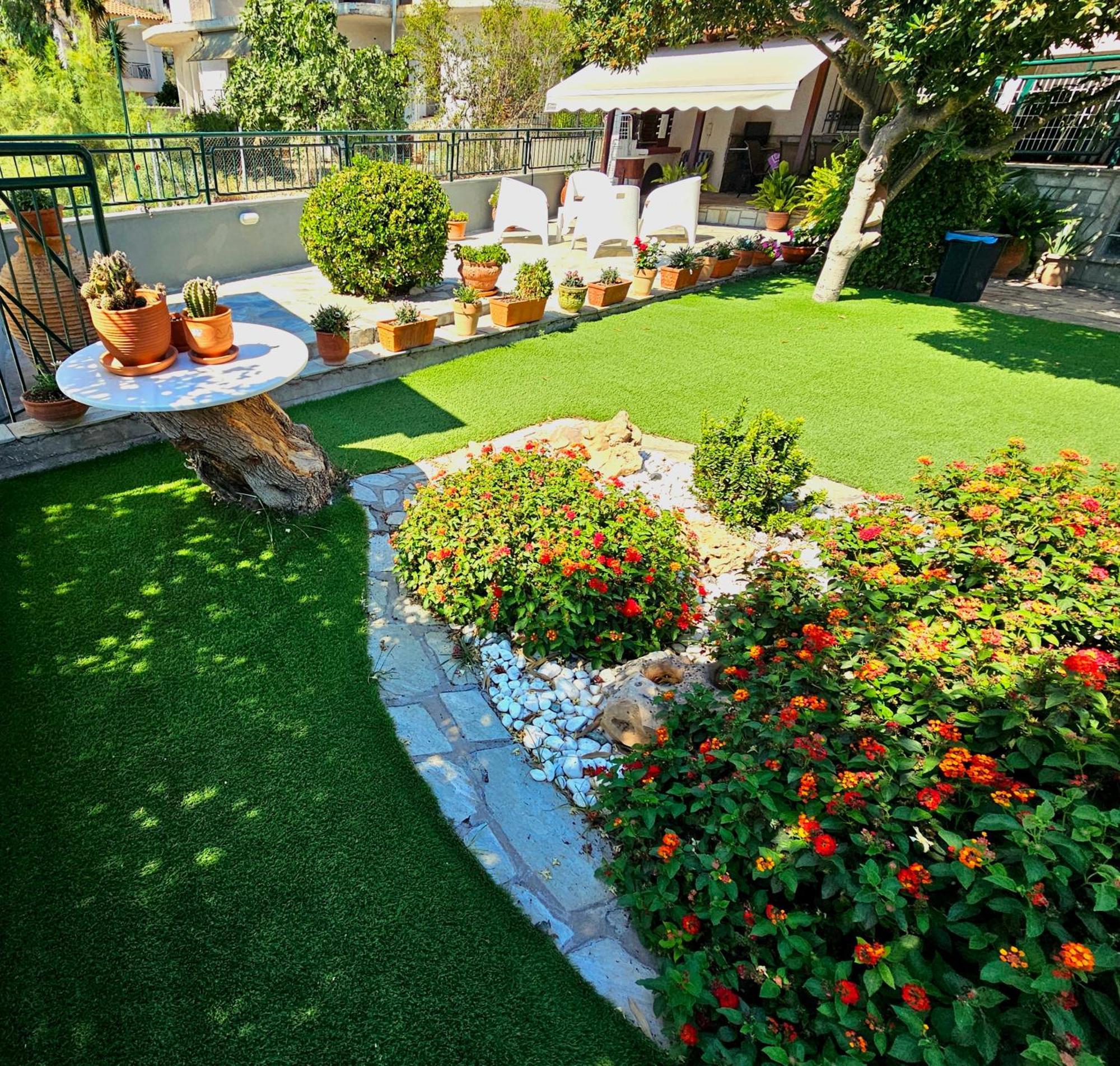 Villa Polianthi Seaside House Marathos  Exterior foto